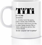 Titi Definition Mug - Titi Coffee Mug - Titi Mug - Titi Gift - Promoted To Titi - Best Titi Mug - Best Titi Ever 11oz