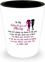 Unbiological Mom Mug, To My Unbiological, Mom from Stepdaughter/Stepson | Christmas | Mother's Day | Stepmom, TPM20034
