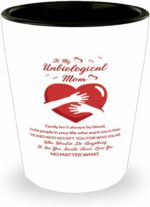 Unbiological Mom Mug, To My Unbiological, Mom from Stepdaughter/Stepson | Christmas | Mother's Day | Stepmom, TPM20019