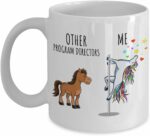 Unicorn Program Director Mug Other Me Funny Gift For Coworker Women Her Cute Office Birthday Present Magical Joke Quote Gag Coffee Tea Cup 11 oz