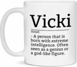 Vicki Definition Mug, Vicki Coffee Mug, Gift For Vicki, 11oz Cup