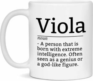 Viola Definition Mug, Viola Coffee Mug, Gift For Viola, 11oz Cup