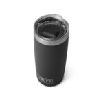 YETI Rambler 10 oz Tumbler, Stainless Steel, Vacuum Insulated with MagSlider Lid, Black