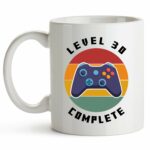 YouNique Designs 30th Birthday Mug, 11 Ounces, 30th Birthday Coffee Cup For Men, 30th Birthday Gifts for Men (White)