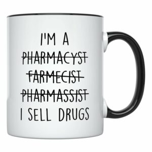 YouNique Pharmacy Mug - 11 Oz, Pharmacist Gifts for Women Men, Pharmacy Technician Gifts, Pharmacy Gifts, Pharmacy Tech Gifts, Gifts for Pharmacy Graduates, Pharmacist...