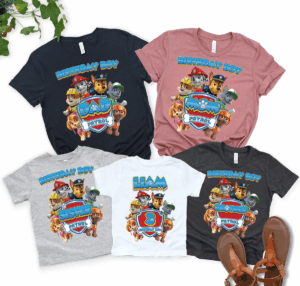 Paw Patrol Birthday Shirt