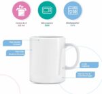 11oz Ceramic Coffee Mug Being Your Son Seems Like Gift Enough Novelty Coffee Maark Mugs Cup Gift for Christmas Special Holiday Birthday,A02