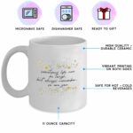 11oz Coffee Milk Tea Mug Cup Ceramic Mugs Gift Sometimes Life Can be Tough Encouragement Motivational Gifts,Graduation Gifts for Her,Birthday Gifts for Friends Female