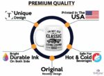 73rd Birthday Coffee Mug 11oz White - Livlng legend 1950 - Born in 1950 Classic Car Gifts Old School Car Driver Collector Vintage Dude