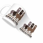 Alpaca Mug Prepare For The Alpacalypse Ceramic And Print Artwork On Both Sides Gift 11oz Novelty Coffee Mug