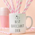 Best Officiant Ever Coffee Mug,Funny Wedding Officiant Gift,Wedding Crew Mugs,Wedding Party Gift Idea 11OZ