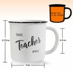 Best Teacher Mug 11 Ounce, Best Teacher Ever Mug, Best Teacher Coffee Cup, Best Teacher Coffee Mug, Novelty Coffee Mug Teacher Gift Coffee Cup Teacher Worlds Best Teacher Mug...