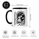 Book Lovers Gifts For Women, Bookish Gifts for Readers Librarians Writers Bookaholics Bookworms Book Club for Her Best Friend, 11oz Book Coffee Mug, Leaving Reality Entering...