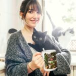 Cat & Plant Lovers Mug - Gardening Gift For Women, Cat Mom Present, Plant Lady Gift