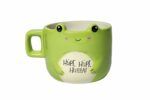 Ceramic Animal Theme Coffee Mug Cup (White Kitty)