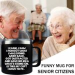 Cessfle I Came I Saw I Forgot Coffee Mug, 20oz Coffee Mug Gifts, I Came I Saw I Forgot Cup Funny Senior Citizens Gifts for Old People, Funny Mug Gifts for Grandpa Gifts,...