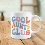 Christmas Birthday Gifts For Aunt From Niece Nephew, Cool Gifts For Aunt Coffee Mug Ceramic, Aunt Auntie Birthday Gifts, Promoted To Aunt Mug Cup Tea Cup 11oz