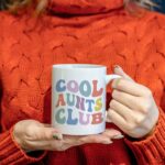 Christmas Birthday Gifts For Aunt From Niece Nephew, Cool Gifts For Aunt Coffee Mug Ceramic, Aunt Auntie Birthday Gifts, Promoted To Aunt Mug Cup Tea Cup 11oz