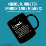 Coach Definition Mug Coach Gifts Team Manager Office Boss Appreciation Inspirational Novelty Ceramic Coffee Mug 11 oz Black 11 oz