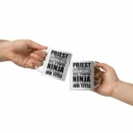 Coffee Mug Ceramic 11oz Funny Saying Priest Because Harcore Ninja Isn't An Official Job Priest Gift Funny Religious Gift for Priests Funny Priest Gift Church Gift Christian...