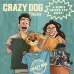 Crazy Dog T-Shirts Funny Coffee Mug – Eeffoc Coffee Spelled Backwards Cup – Sarcastic Novelty Gift for Coffee Lovers Office and Work – White Ceramic 11oz – Dishwasher and...