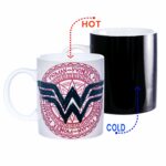 DC Comics Wonder Woman 11oz Heat Reveal Medallian Art Mug
