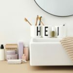 Design Letters Porcelain Coffee Mug | Gifts for Mom | Initial Coffee Cup Perfect for Mother's Day Gift | Ceramic Cup Used as Bathroom Accessories/Tumbler/Makeup Brush Holder |...