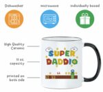 Gaming Gifts, Gift for Gamers, Gameboy Coffee Mug, Gaming Mugs, Gamer Gifts for Men, Nintendo Mario Fans, Men, and Retro 90s Game Enthusiasts, Funny Home Accessories Cute Gifts...