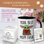 Gift For Mom - Mommy Coffee Mug - Gifts From Son, Daughter, Kids - Best Mom Ever Mug - Mothers Day, Birthday Gifts For Mama, Stepmom, Grandma, Wife, Women, New Mom 11OZ