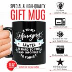 Gifts and LOLs - Thank you Gift for Lawyer - Appreciation Gift Mug for Men, Women for: Birthday, Retirement, Graduation - Lawyer Mug for Male or Female