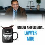 Gifts and LOLs - Thank you Gift for Lawyer - Appreciation Gift Mug for Men, Women for: Birthday, Retirement, Graduation - Lawyer Mug for Male or Female