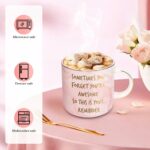 Gifts for Women,Motivational Coffee Mug, Christmas Gifts Ideas For Women Friends, Coworkers, Mentor - Inspirational, Thoughtful, Birthday, Graduation Presents For Her(Pink)