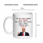 Grandpa Coffee Mugs - Novelty Grandpa Gifts From Granddaughter/Grandson - Best Father's Day Gifts for Grandpa, Birthday Gifts for Grandpa, Christmas Gifts for Grandpa 11oz