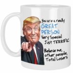 Great Person 11 oz Mug Funny Gift for Dad from Daughter, Son - Dad Gifts - Birthday Gifts for Dad - Dad Birthday Gift Ideas - Cool Gifts for Dad - Present for Dad