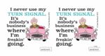 Hilarious Aunty Acid Turn Signal Large Coffee Mug, 15-Ounce Cup lm43881 - Funny, Unique, Sarcastic Gag Gifts for Office Coworkers, Tree-Free Greetings