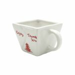 Island Dogs Chinese Takeout Carton Mug - 14 oz Unique Ceramic Coffee Mug - Novelty Mug Ideal for Coffee Lovers & Takeout Food Enthusiasts - Perfect Fun Gift & Collector’s Item