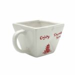 Island Dogs Chinese Takeout Carton Mug - 14 oz Unique Ceramic Coffee Mug - Novelty Mug Ideal for Coffee Lovers & Takeout Food Enthusiasts - Perfect Fun Gift & Collector’s Item