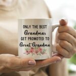 IWXYI Pregnancy Announcement Gifts for First Time Great Grandma,New Great Grandmother Gifts,Great Grandma Mug,Great Grandma Coffee Mugs 11 Ounce,Presents For Great Grandma...