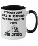 Jiu Jitsu Fighter Mug for Coach, Martial Arts Cup, Funny Jiu Jitsu for Men and Women, Funny Gifts for Jiu Jitsu Teacher Dad