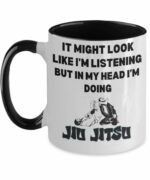 Jiu Jitsu Fighter Mug for Coach, Martial Arts Cup, Funny Jiu Jitsu for Men and Women, Funny Gifts for Jiu Jitsu Teacher Dad
