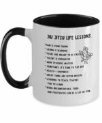 Jiu Jitsu Mug Gift For Jiu Jitsu Coach Jiu Jitsu Mom Jiu Jitsu Dad Jiu Jitsu Life Lessons For Men Or Women