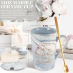 LDIWEE Teacher Appreciation Gift Sets for Women, Thank You Graduation Gift Box from Students, Funny Teacher Gift Basket with Ceramic Coffee Mug, Cosmetic Bag, Scented Candle,...