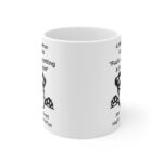 Lovesout Funny Schnauzer Gifts For Women Schnauzer Coffee Mug Dog Mom Gift Mother's Day 2024 Christmas Cup Fun Quotes Wise Woman Once Said White 11oz