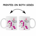 Magical Unicorn Mug - Cute Coffee Mug - Unicorn Decor - Unicorn Gifts - Girly Gift - Holds up to 11oz - Microwave and Dishwasher Safe.