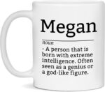 Megan Definition Mug, Megan Coffee Mug, Gift For Megan, 11oz Cup