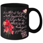 Mom's Love Mug (Not Signed) - Mother's Day Mug, Mother's Day Gifts, Mother's Day Gifts for Mom, Mother's Day Gifts From Daughter, Mother's Day Gifts From Son (Black, 11 oz.)