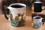 Morphing Mugs Disney - Fantasia - Mickey Mouse - Thomas Kinkade - One 11 oz Color Changing Heat Sensitive Ceramic Mug – Image Revealed When HOT Liquid Is Added!