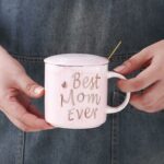Mother's Day Coffee Mug-Best Mom Ever-Mother's Day gifts from Daughter, Son, Kids - Novelty Birthday Gift for Parents - Fun Cup for mom