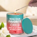 Mothers Day Gifts for Mom from Daughter Son Best Mom Gifts Christmas Birthday Gifts Ideas for Mom Christmas Stocking Stuffers Funny Unique Scented Candles Gifts for Mama 9oz