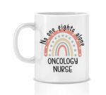 Oncology Nurse Mug - Oncology Nurse Gift For Christmas, Birthday, Appreciation - Thank You Gift - Oncology Nurse Rainbow 11oz
